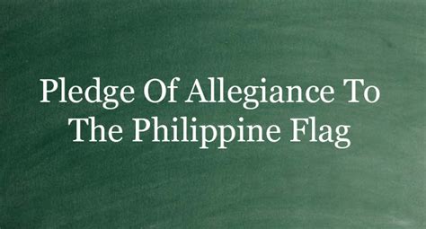 maka tao drawing|Pledge of Allegiance to the Philippine Flag .